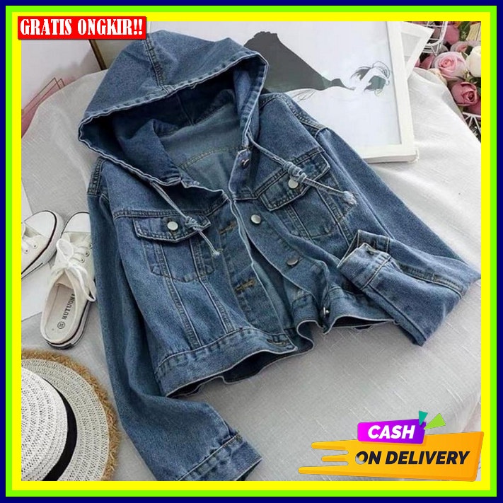 Jaket Jeans Wanita / Jaket Jeans Sobek Wanita Terbaru / Jaket Denim Cewek / Jaket Jeans Cewek Import