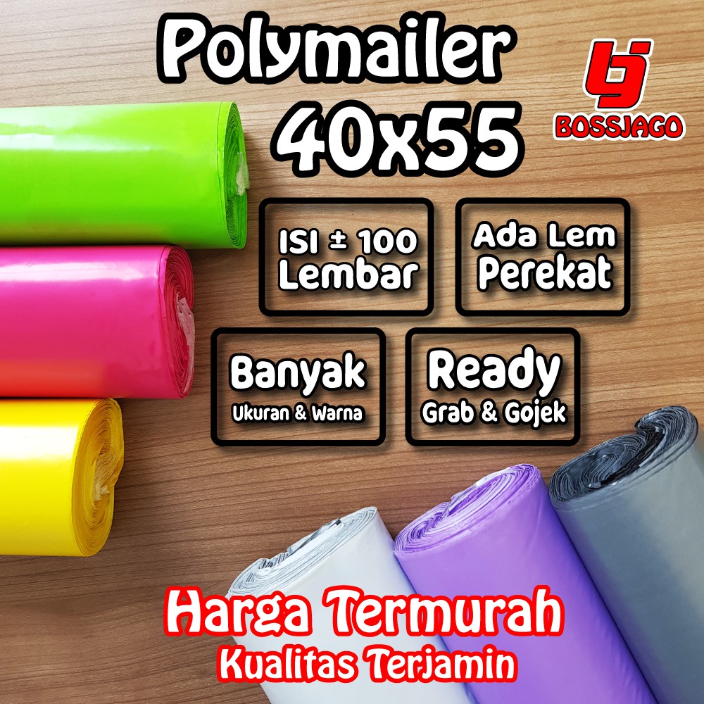 

BOSSJAGO POLYMAILER 40x55 ISI ±100