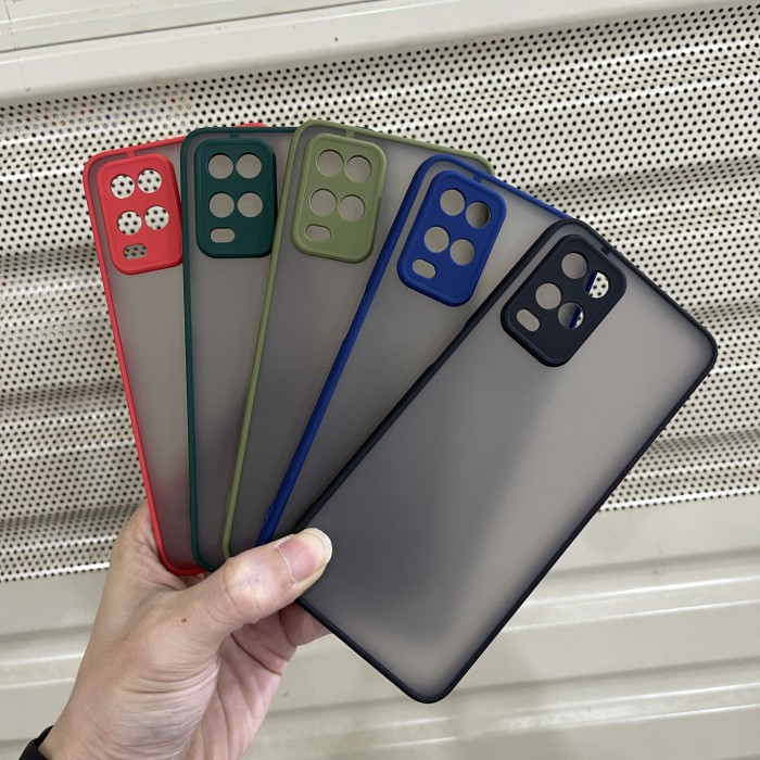 OPPO A54 PREMIUM BUMPER HYBRID DOVE CASE BAHAN ANTI PECAH