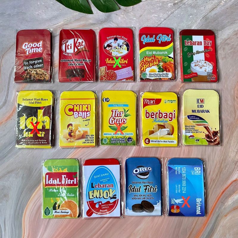

Amplop Lebaran Motif Snack pack isi 10 pcs