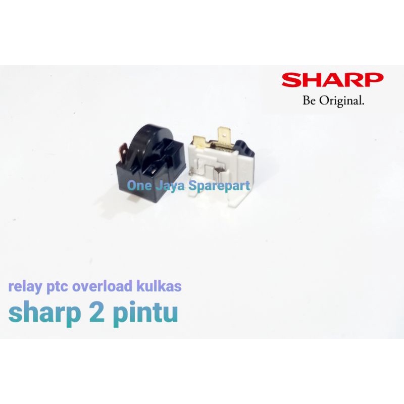 Relay overload kulkas sharp 2 pintu