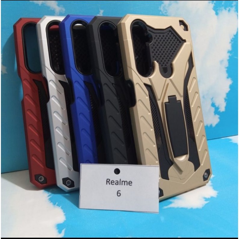 Phantom Series Stand Robot Case Realme 6