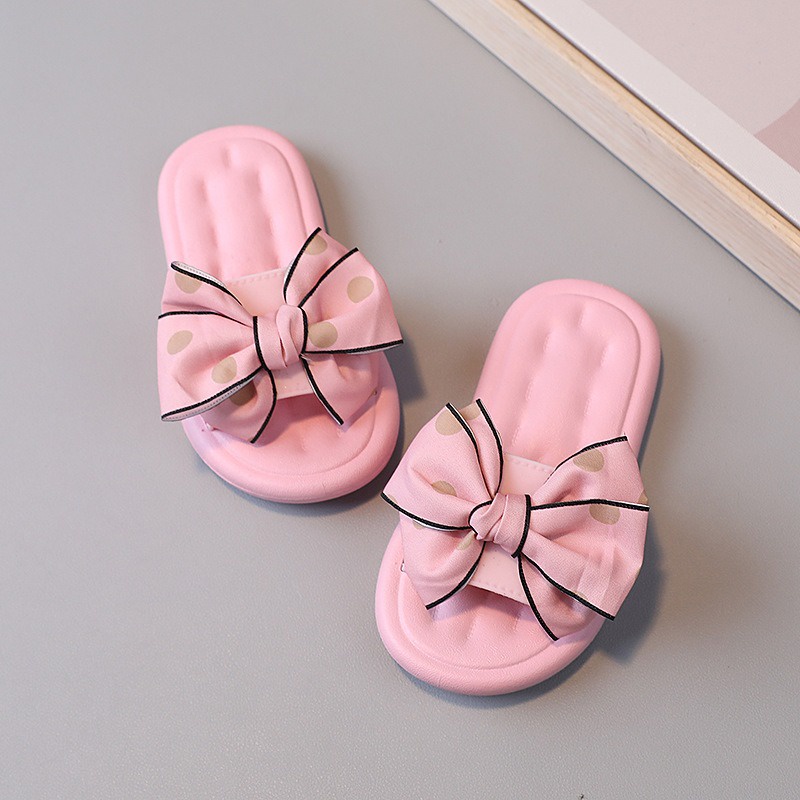 littlekiddoss SH2244 Sandal Slop Anak Perempuan Import Sendal Anak Perempuan Flat Pita Empuk 24-35 Sendal Jelly Anak Cewek