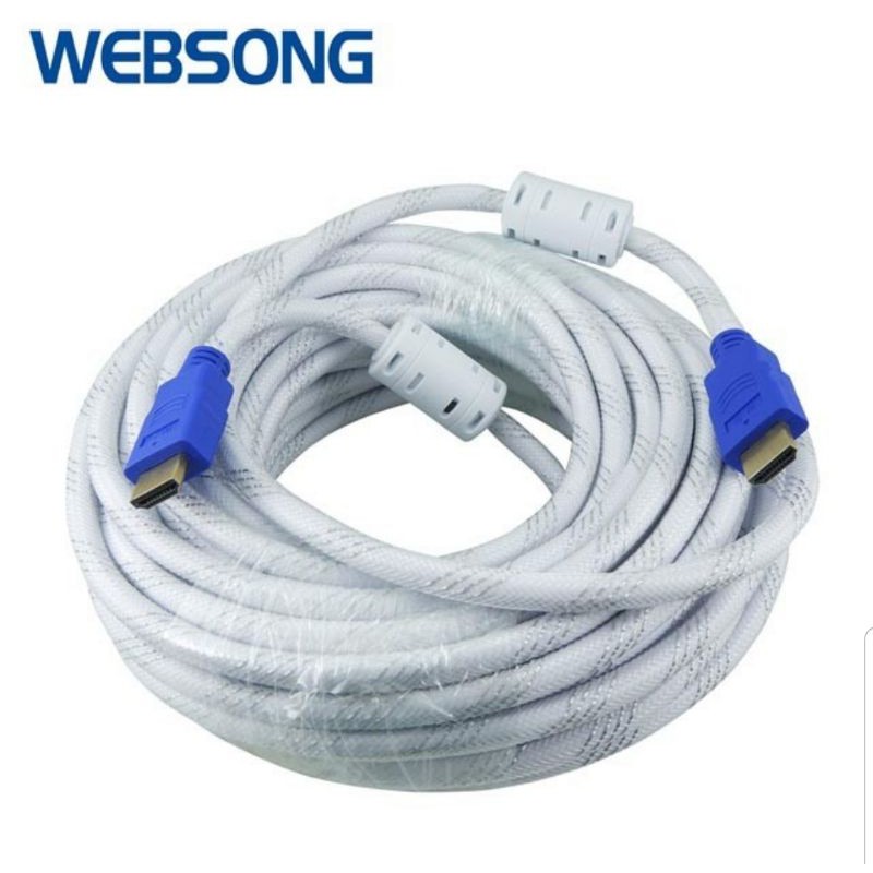 Kabel HDMI Male to Male 15M 20M Full HD 1080P V1.4 WEBSONG