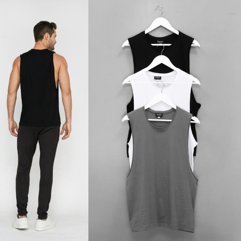 Baju Singlet  Pantai Pria Tanktop / Model Vintage Premium