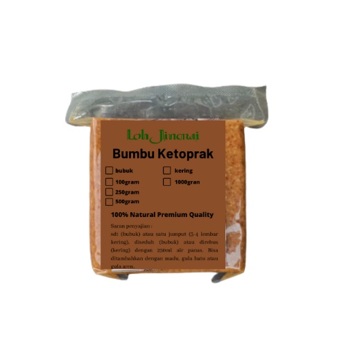 

lohjinawisolo - 200gr Bumbu Ketoprak