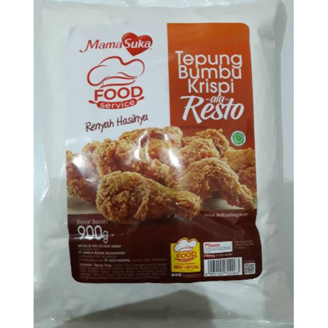 

Tepung bumbu ala resto mamasuka isi 900 gram