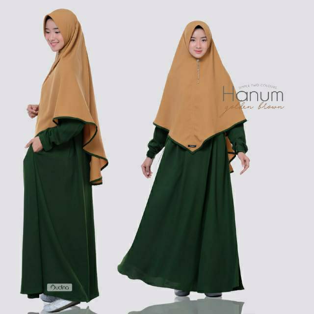 HANUM SET SYARI AUDINA / GAMIS SYARI
