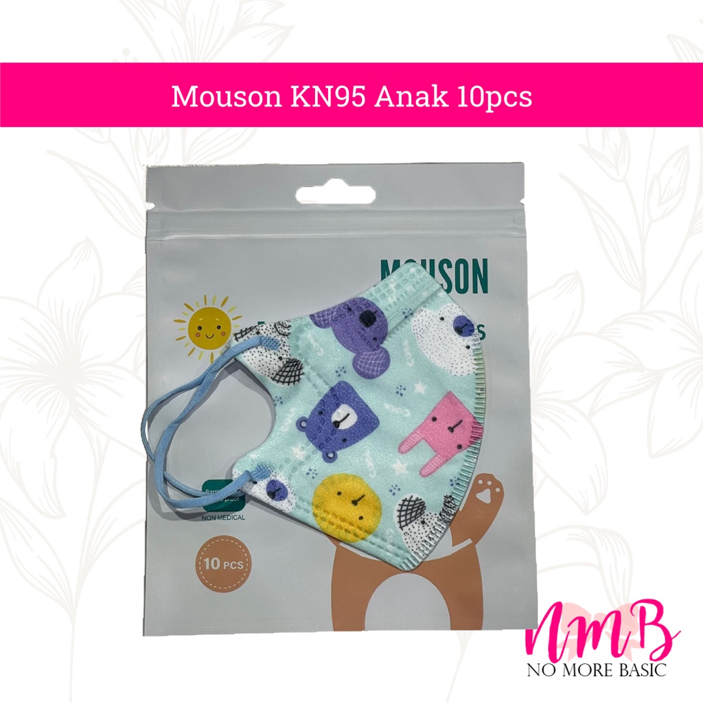 Masker Anak Mouson KN95 Kids Mouson 5D Karakter