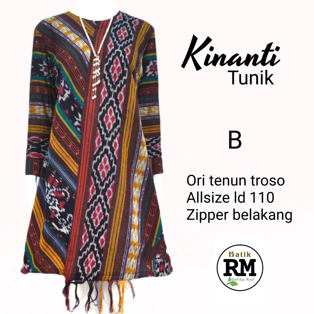 Kinanti tunik tenun