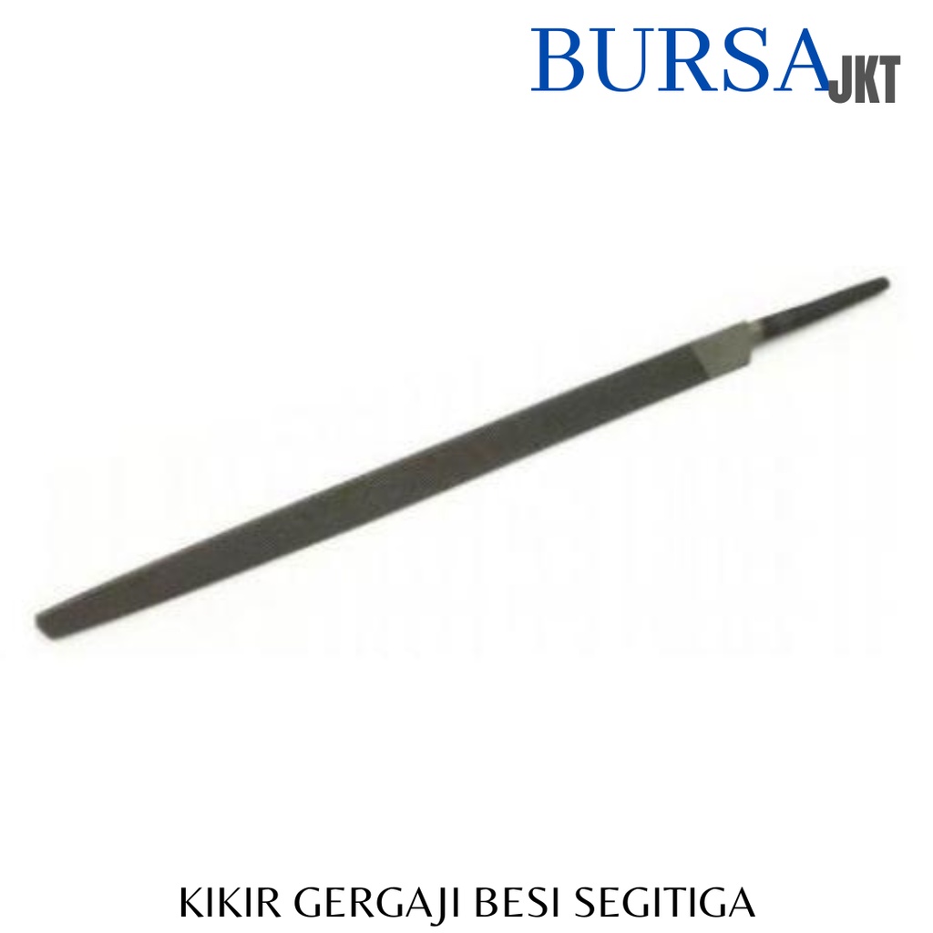 KIKIR KAYU BESI BAJA GERGAJI DATAR BULAT SEGITIGA UKURAN 6 8 DAN 10 INCH