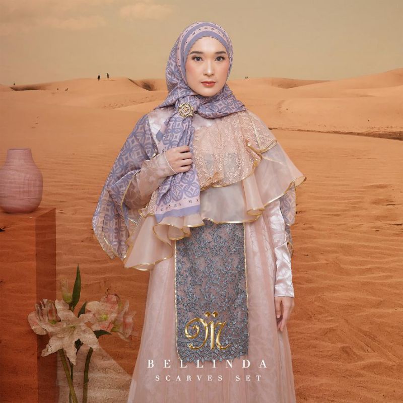 MAGDARA - BELLINDA - SET KHIMAR - SET SCARVES - DRESS - KHIMAR