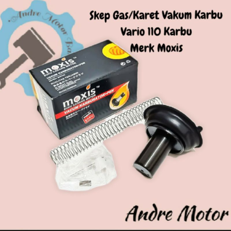 Skep Gas/Vakum Karbu Vario 110 Karbu Merk Moxis Kualitas Original