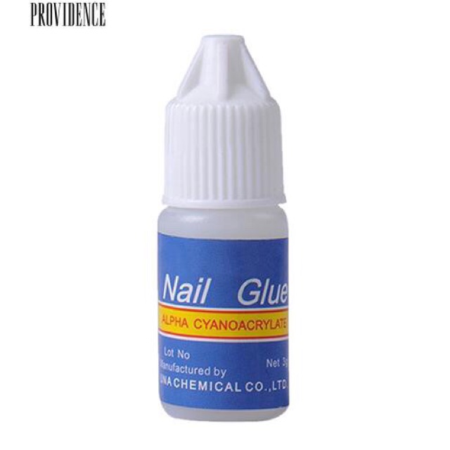 Lem kuku palsu per pcs 3g/lem profesional Acrylic nail art tips dekorasi manicure alat