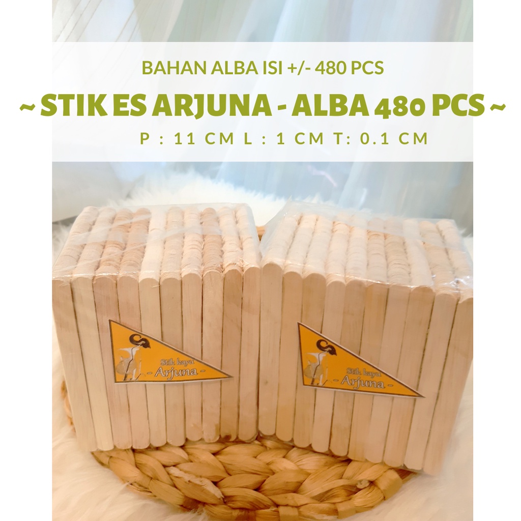 STIK ES KRIM BUAT RUMAH / STIK ES   / STIK ES LILIN   / ES GAGANG / UKURAN PANJANG STIK ES KRIM