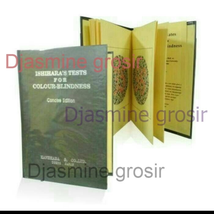 Buku Ishihara 14 Plates / Buku Tes Buta Warna