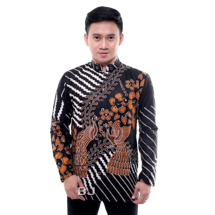 jasko batik berfuring batik halus baju pria jaskoko batik seragam bj