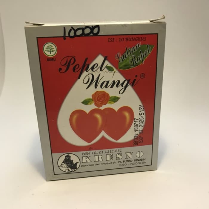 

JAMU PEPET WANGI KRESNO SERBUK 10PCS ( RAPET )