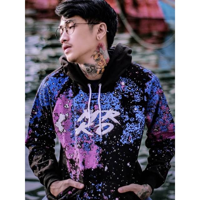 jaket hoodie galaxy