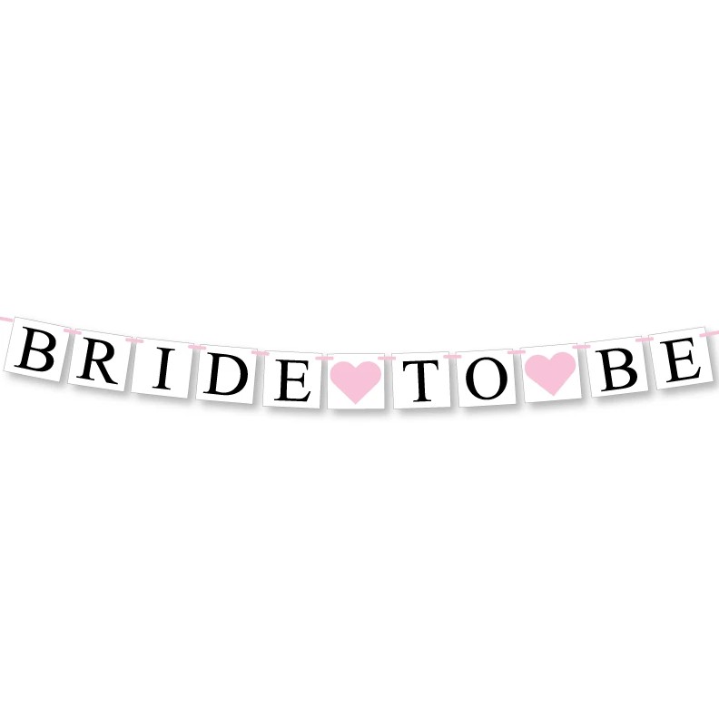 glinkshopBanner Bridge to Be FLAG BANNER BRIDE TO BE Bunting Flag Bride To Be Set