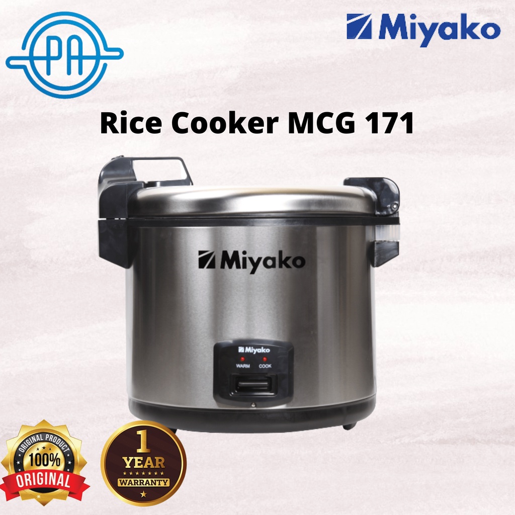 Miyako Rice Cooker MCG-171 / Magic Com / Penanak Nasi Kapasitas Besar