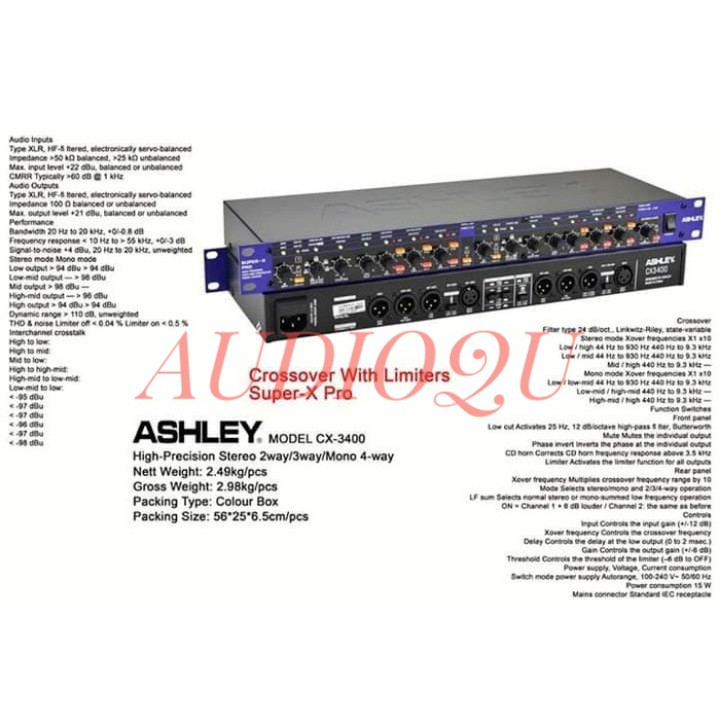 CROSSOVER ASHLEY CX 3400 ASHLEY CX3400