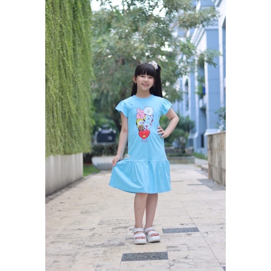 Tunik Anak Dress BT21 MIXME