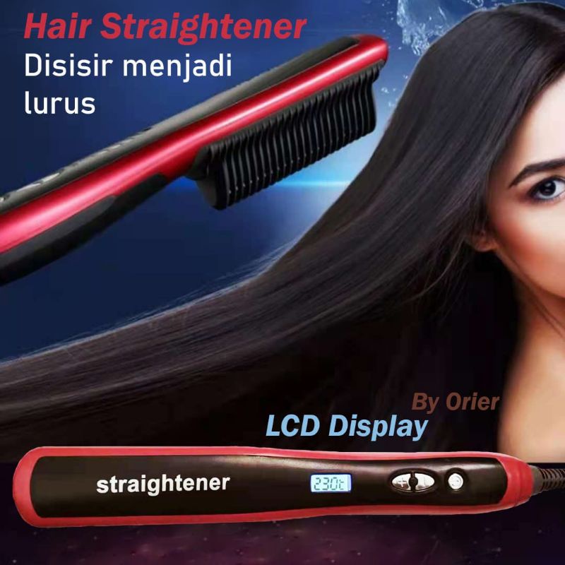 CATOKAN RAMBUT SISIR ASL908A WITH LCD DISPLAY/Pelurus Rambut Baru