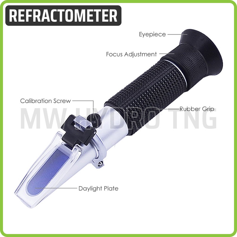 Alat Ukur Kadar Gula / Brix Refractometer 0-32%