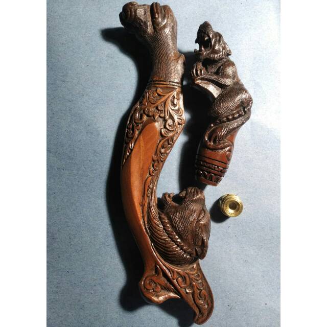 Warangka kujang full harimau+cincin