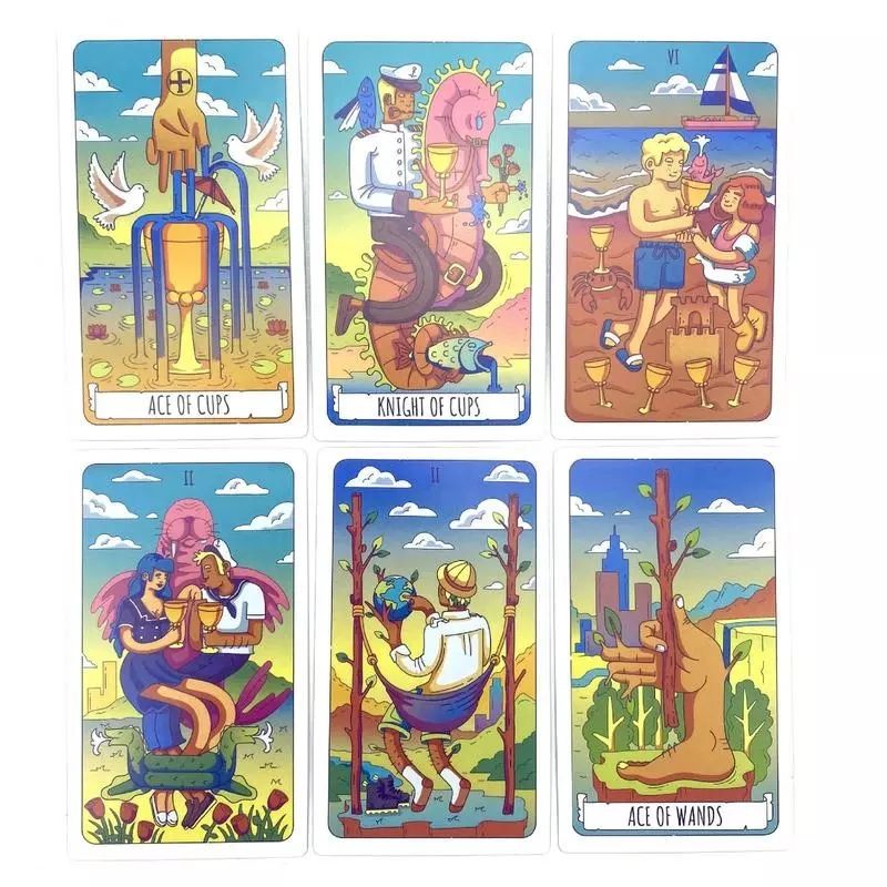 Art of Adventure Tarot 12x7cm include guide paper