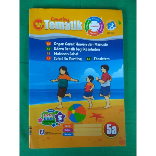 Buku LKS Cemerlang Tematik Kelas 5 SD