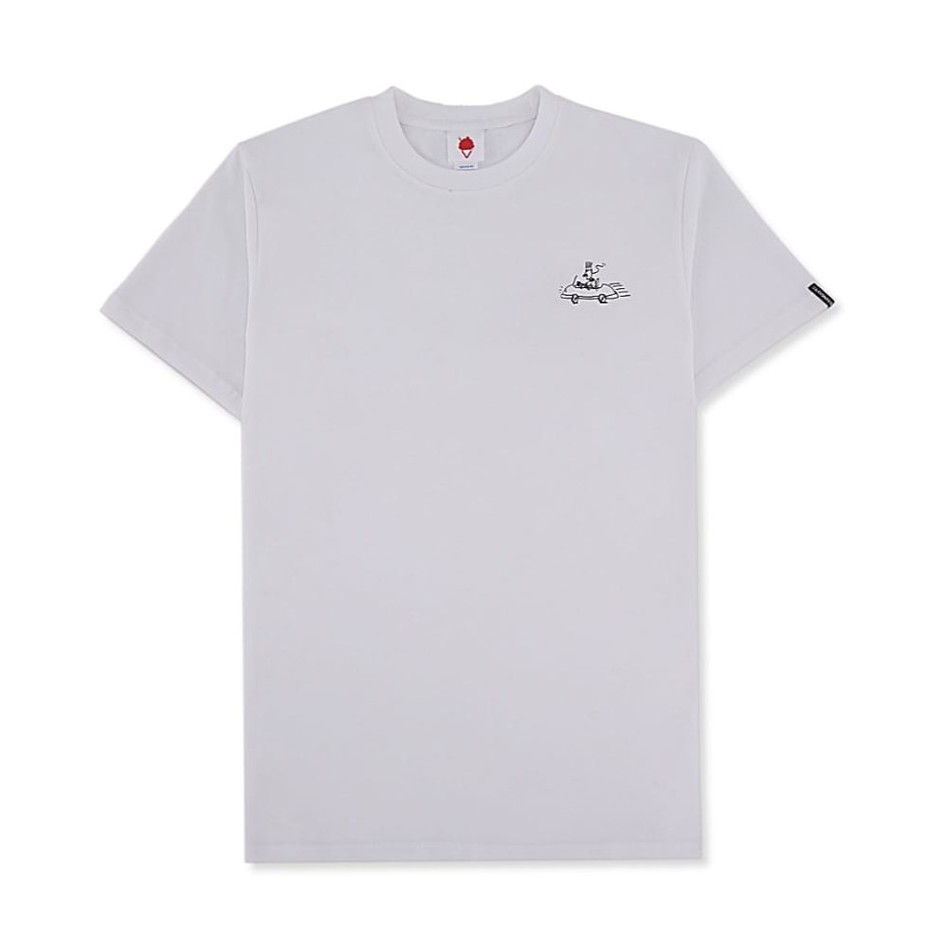

SundaySundayCo - Kaos Pria - High Patrol White