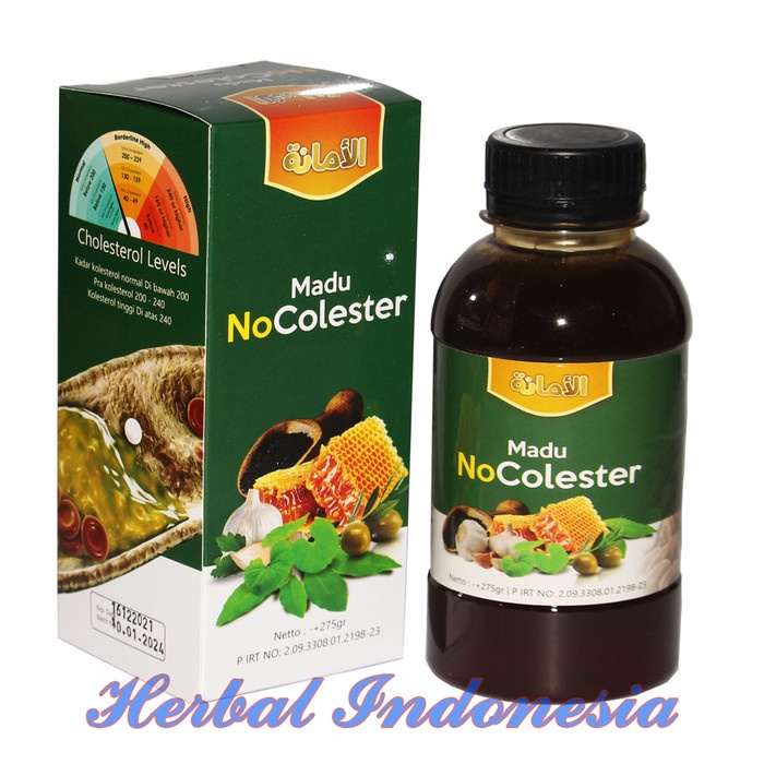 

MADU NOCOLESTER 275GR OBAT HERBAL KOLESTROL TINGGI PRODUK TERBAIK