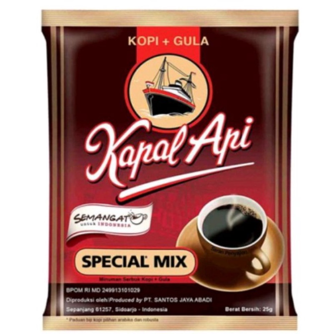 

KOPI KAPAL API Spesial Mix 10 × 25g