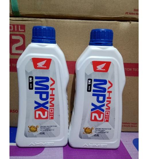 SALEE!!!!.. AHM OIL MPX 2 800 ML 10w-30 API SL OLI MATIC KEMASAN BARU MPX2 ORIGINAL