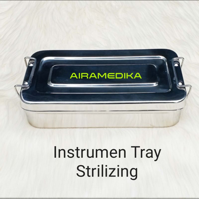 Jual Sterilizing Instrumen Box 20cm x 10cm x 5cm / Instrumen box dengan