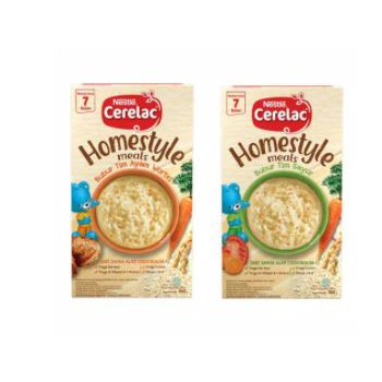 Cerelac Homestyle Bubur MPASI Bayi Baby Tim Sayur Tim Ayam Wortel