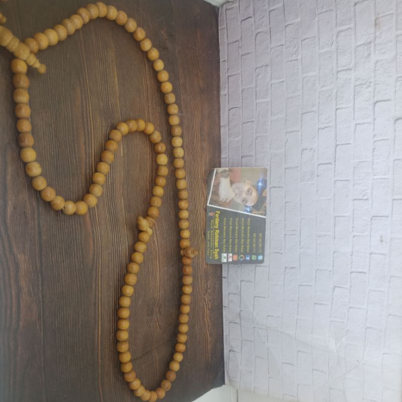 TASBIH KAYU WALIKUKUN