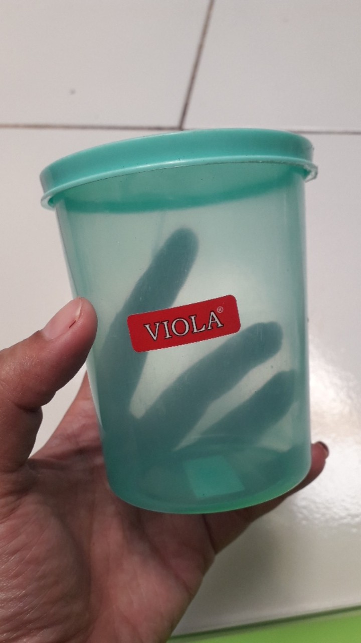 Gelas Viola S / Gelas Minum Tutup 300 Ml