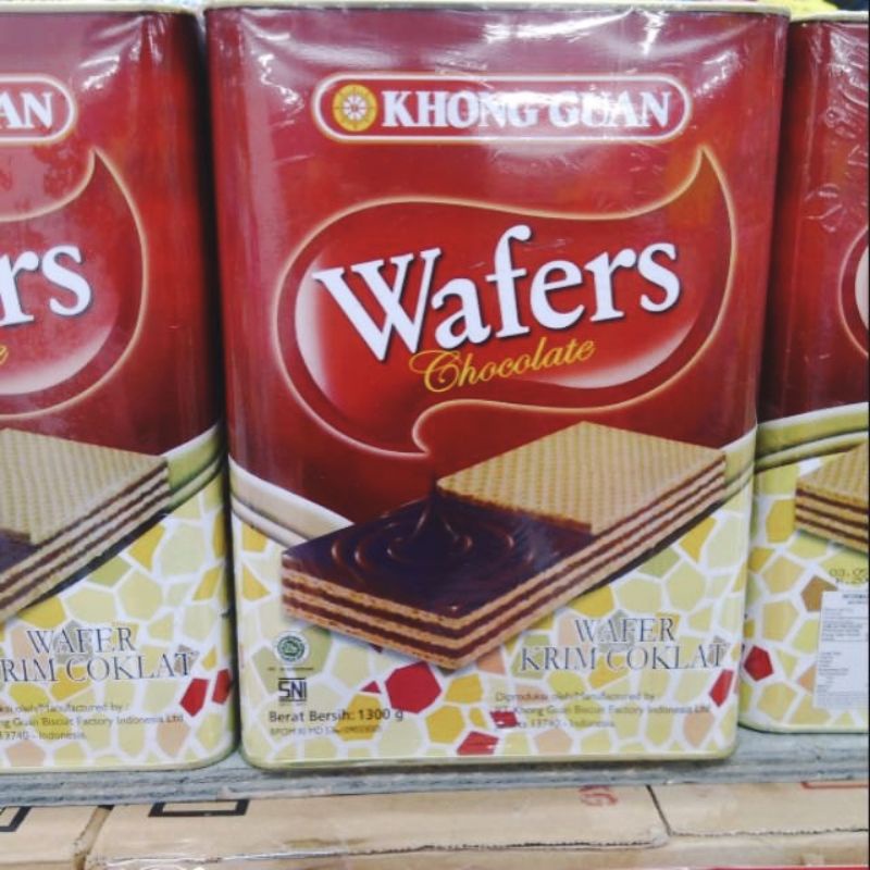 

Wafer Khong Guan kaleng 1300gr