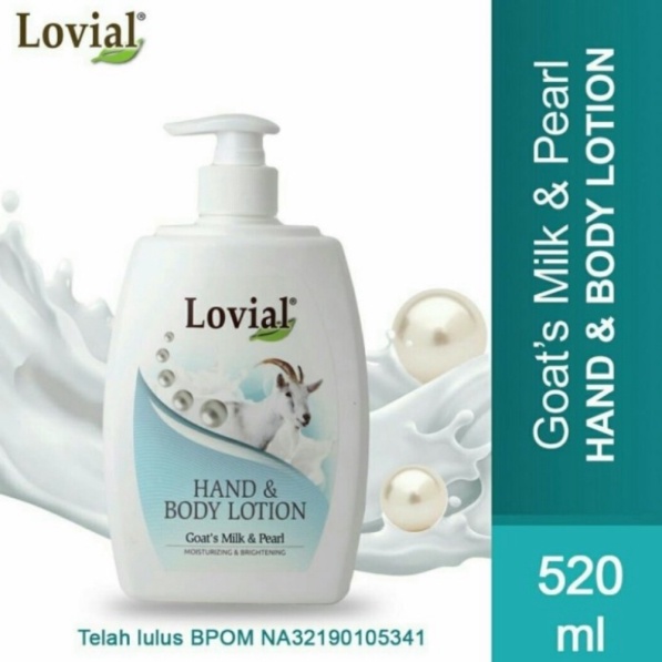 Jual Lovial Hand  Body Lotion  Lovial Goat's Milk Lotion - 520ml Murah