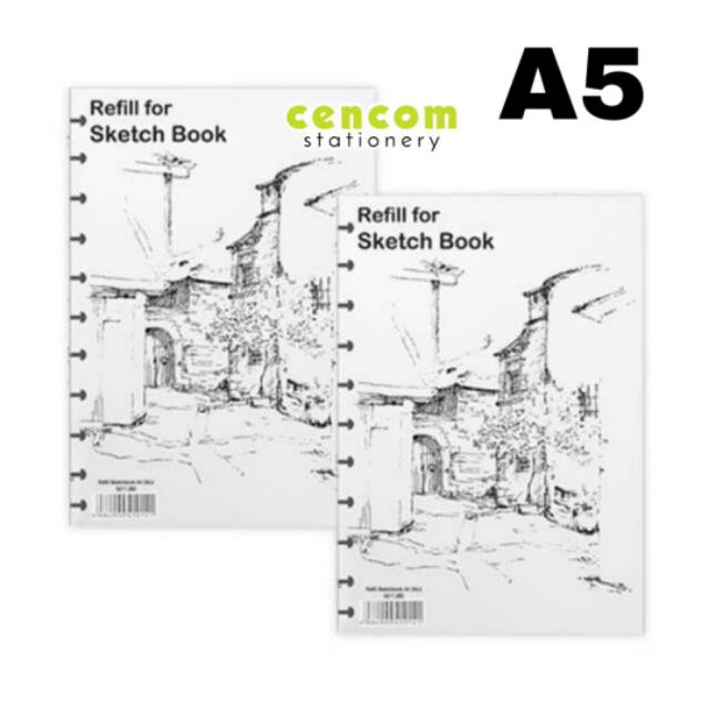 

Lyra Refill Sketchbook A5 - Isi Ulang Binder Sketch book A5