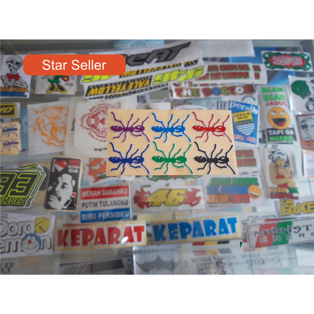 

STICKER SEMUT VINYL DECAL STIKER