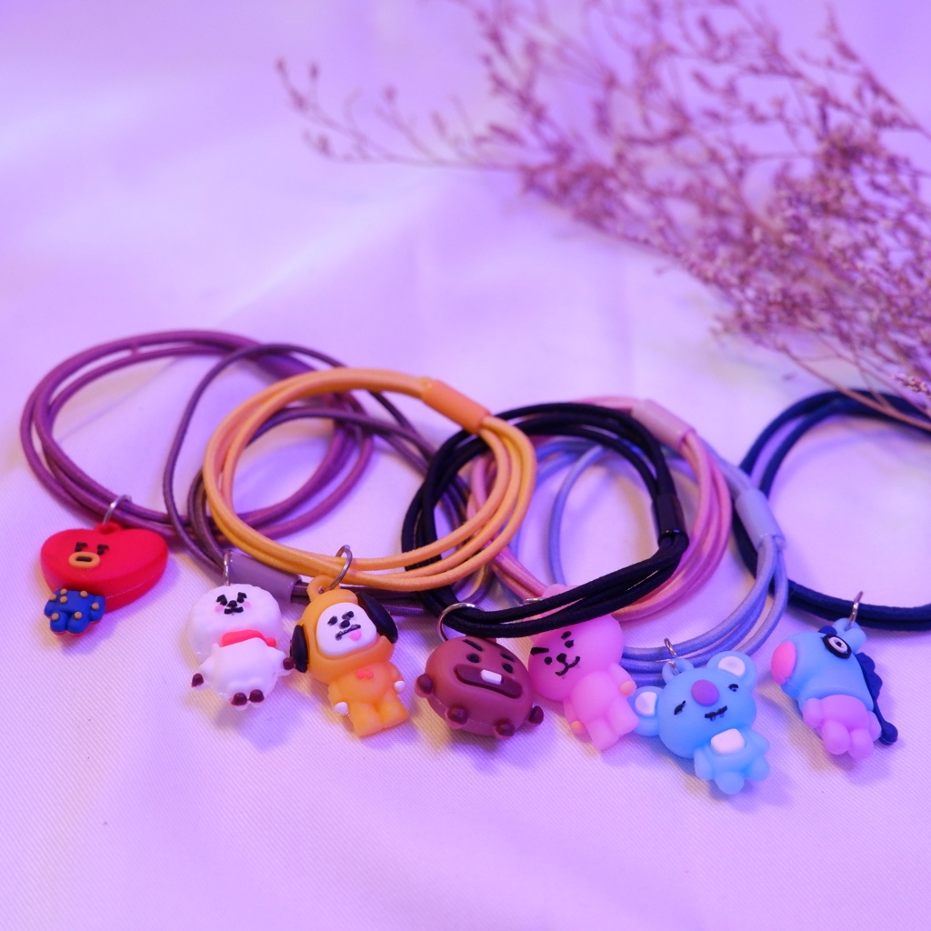 Gelang BTS / Gelang BT21 / BT21 / Gelang Tali bts / Gelang Tali Karakter / Gelang Tali bt21