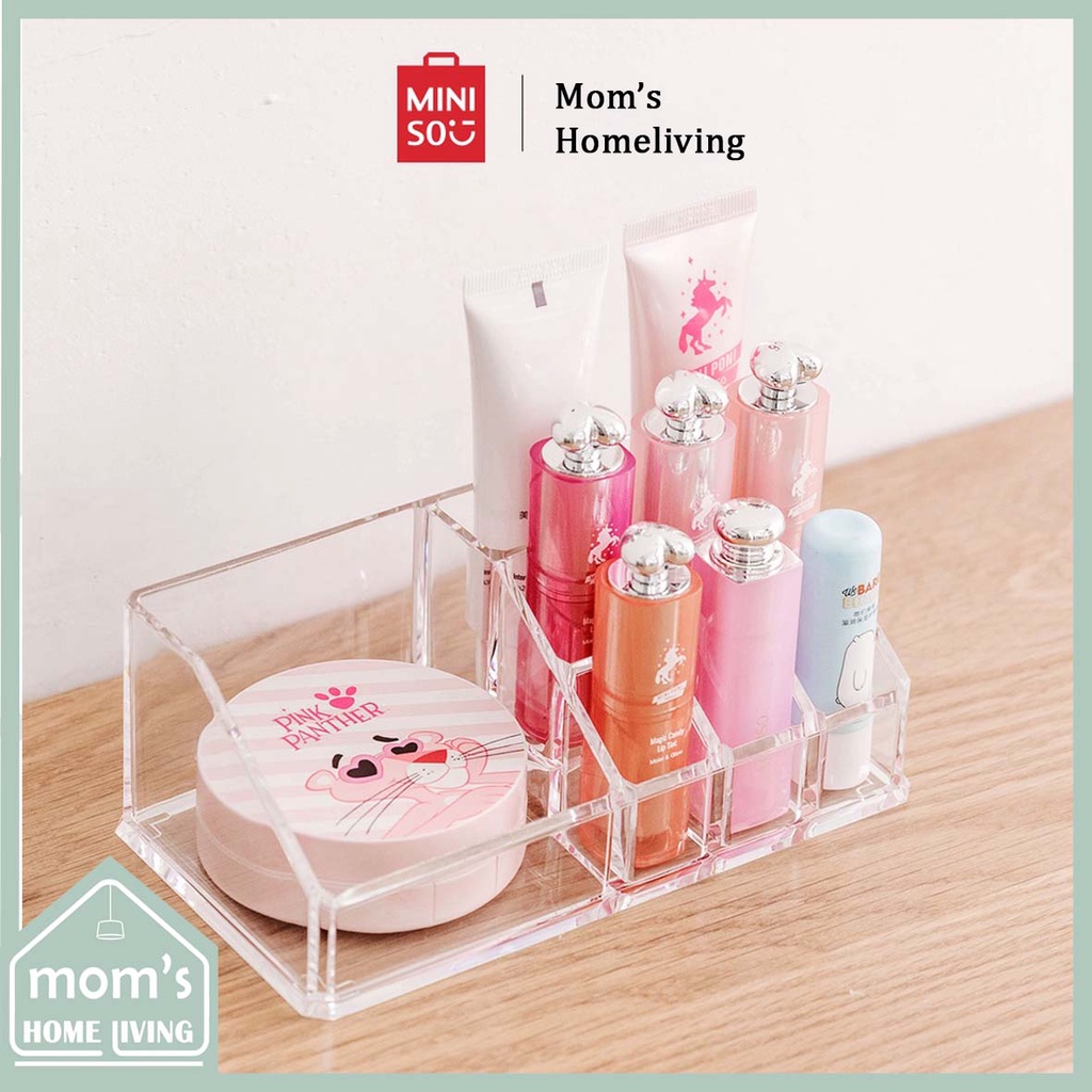 MINISO Kotak Penyimpanan Cosmetic Jewelry Organizer Storage Box / Kotak Kosmetik / Kotak Perhiasan