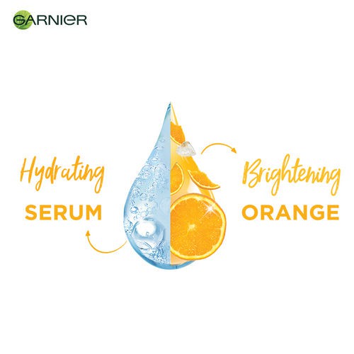 ☘️ CHAROZA ☘️ GARNIER Eye Serum Mask Hydra Bomb Orange / Coconut