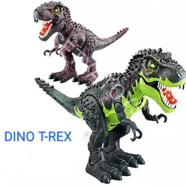 MAINAN TYRANNOSAURUS ROBOT T-REX BERJALAN - ROBOT KINGKONG/SIMPANSE MURAH