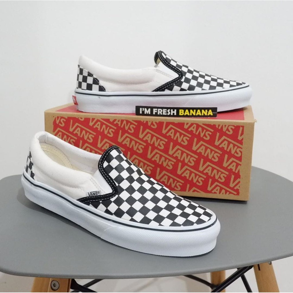 checker flame slip on