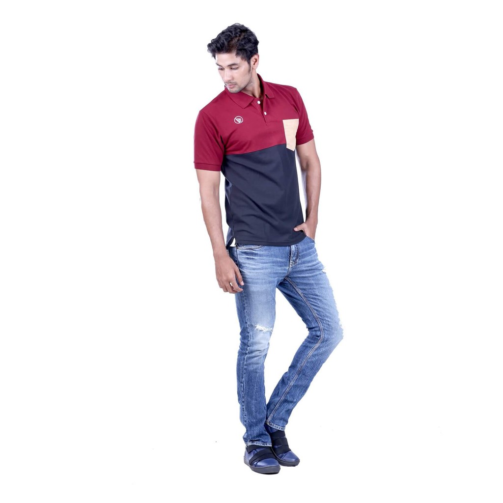 Fashion Bandung -  Kaos Kerah / Polo Lacoste Pria - H 0693 Original HRCN